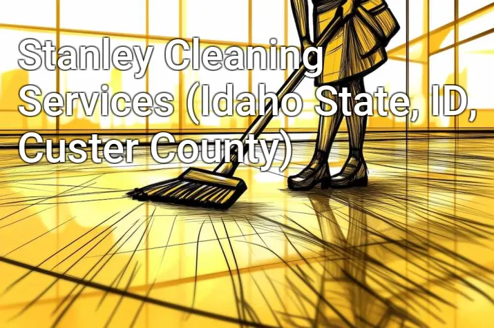 Stanley Cleaning Services (Idaho State, ID, Custer County)