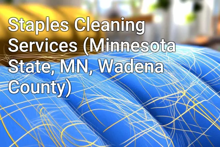 Staples Cleaning Services (Minnesota State, MN, Wadena County)