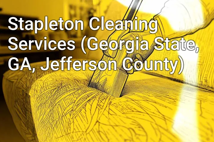 Stapleton Cleaning Services (Georgia State, GA, Jefferson County)
