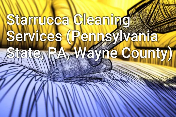 Starrucca Cleaning Services (Pennsylvania State, PA, Wayne County)