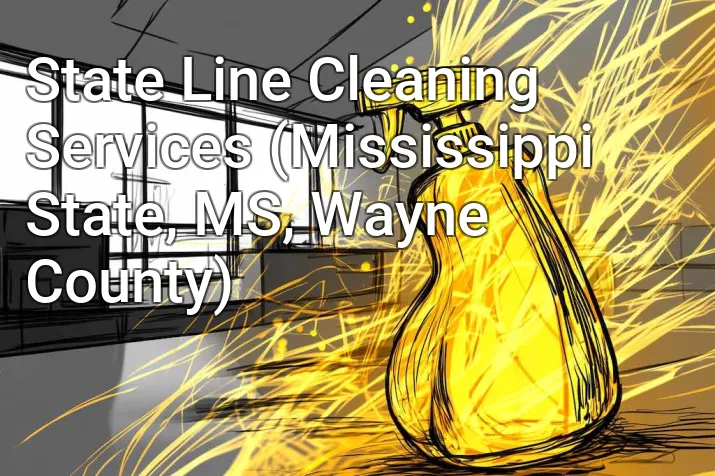 State Line Cleaning Services (Mississippi State, MS, Wayne County)