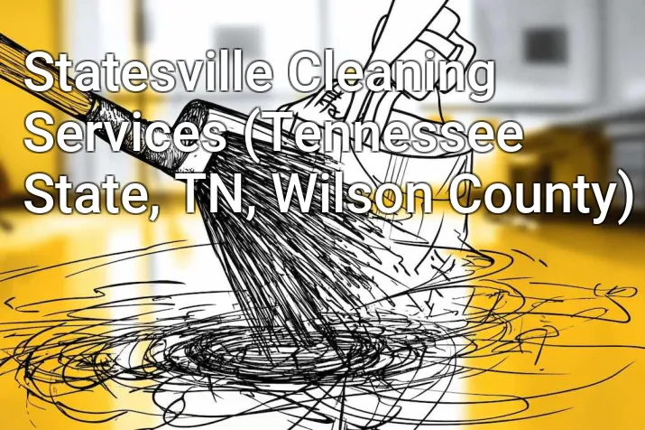 Statesville Cleaning Services (Tennessee State, TN, Wilson County)