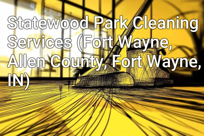Statewood Park Cleaning Services (Fort Wayne, Allen County, Fort Wayne, IN)