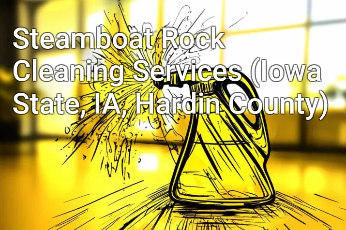 Steamboat Rock Cleaning Services (Iowa State, IA, Hardin County)
