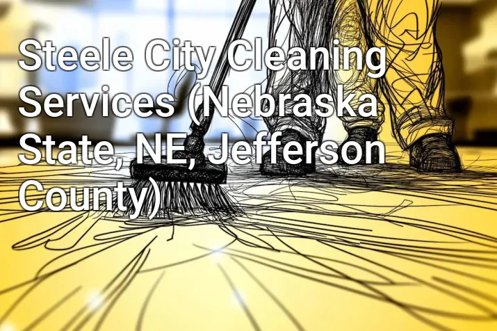 Steele City Cleaning Services (Nebraska State, NE, Jefferson County)