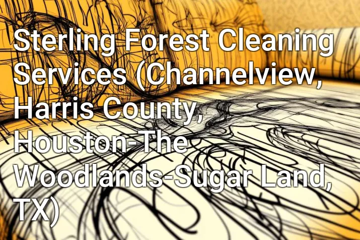 Sterling Forest Cleaning Services (Channelview, Harris County, Houston-The Woodlands-Sugar Land, TX)