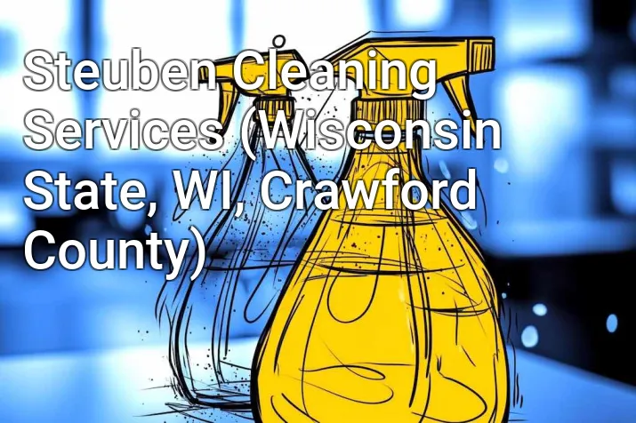 Steuben Cleaning Services (Wisconsin State, WI, Crawford County)
