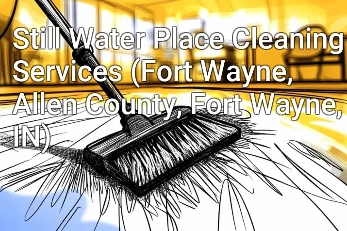 Still Water Place Cleaning Services (Fort Wayne, Allen County, Fort Wayne, IN)