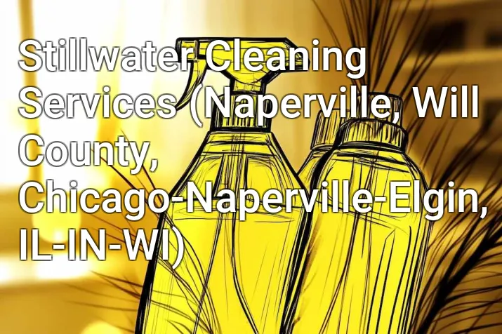 Stillwater Cleaning Services (Naperville, Will County, Chicago-Naperville-Elgin, IL-IN-WI)