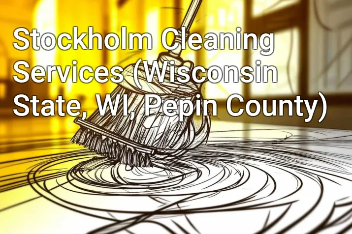 Stockholm Cleaning Services (Wisconsin State, WI, Pepin County)