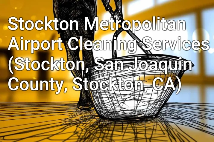 Stockton Metropolitan Airport Cleaning Services (Stockton, San Joaquin County, Stockton, CA)