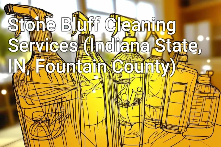 Stone Bluff Cleaning Services (Indiana State, IN, Fountain County)