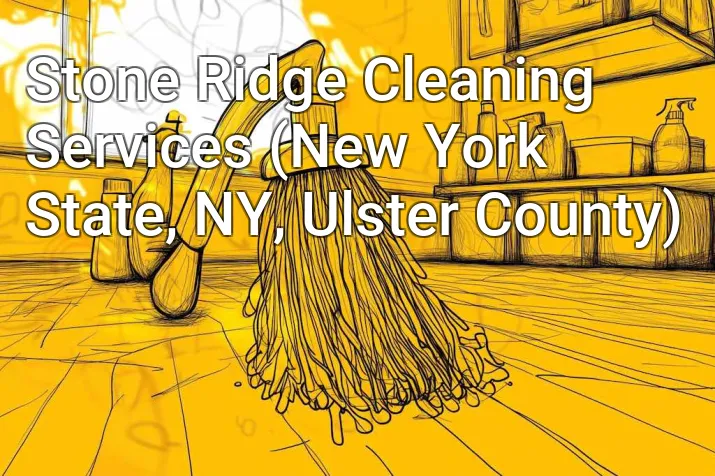 Stone Ridge Cleaning Services (New York State, NY, Ulster County)