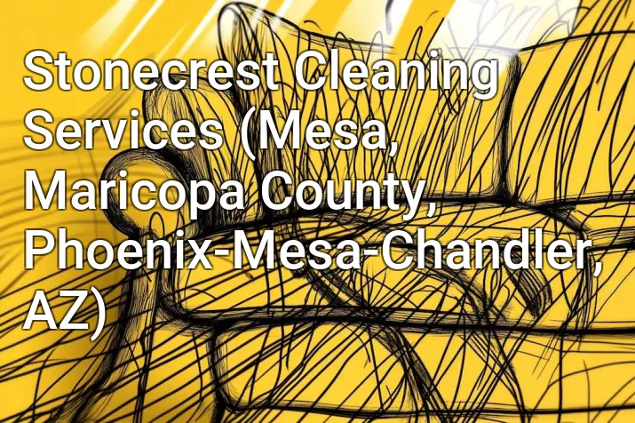 Stonecrest Cleaning Services (Mesa, Maricopa County, Phoenix-Mesa-Chandler, AZ)