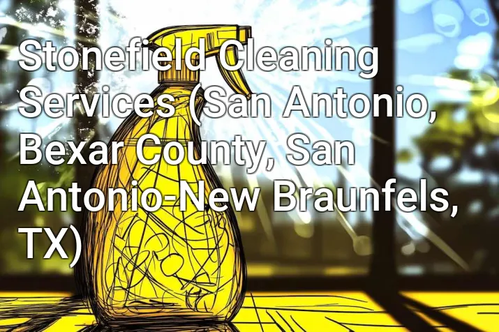 Stonefield Cleaning Services (San Antonio, Bexar County, San Antonio-New Braunfels, TX)