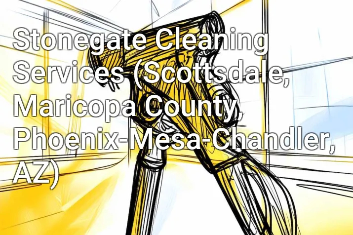 Stonegate Cleaning Services (Scottsdale, Maricopa County, Phoenix-Mesa-Chandler, AZ)