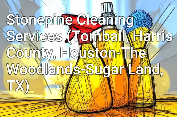 Stonepine Cleaning Services (Tomball, Harris County, Houston-The Woodlands-Sugar Land, TX)