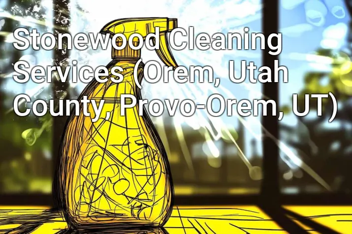 Stonewood Cleaning Services (Orem, Utah County, Provo-Orem, UT)