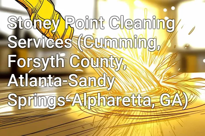 Stoney Point Cleaning Services (Cumming, Forsyth County, Atlanta-Sandy Springs-Alpharetta, GA)