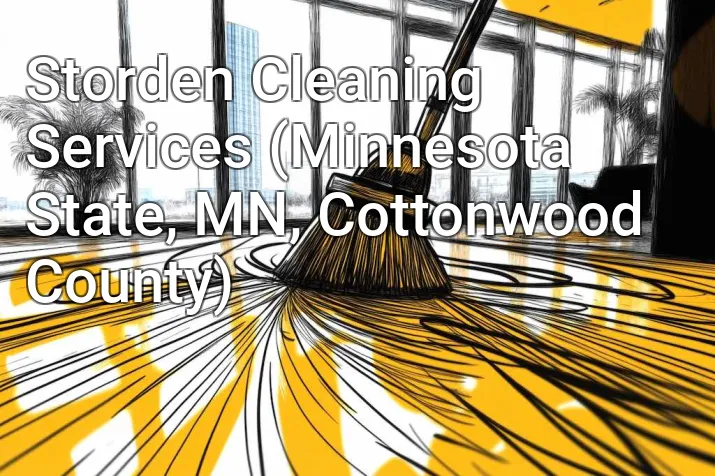 Storden Cleaning Services (Minnesota State, MN, Cottonwood County)