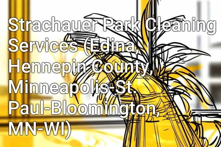 Strachauer Park Cleaning Services (Edina, Hennepin County, Minneapolis-St. Paul-Bloomington, MN-WI)