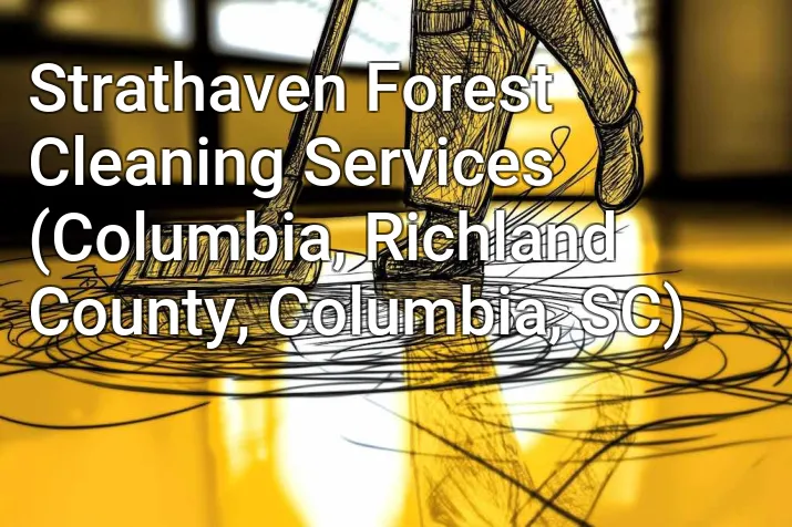 Strathaven Forest Cleaning Services (Columbia, Richland County, Columbia, SC)