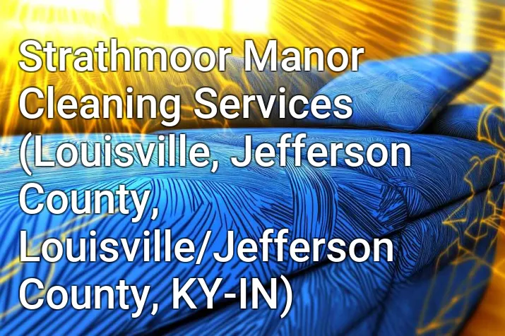 Strathmoor Manor Cleaning Services (Louisville, Jefferson County, Louisville/Jefferson County, KY-IN)