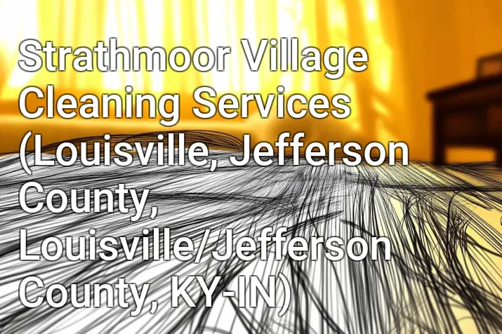 Strathmoor Village Cleaning Services (Louisville, Jefferson County, Louisville/Jefferson County, KY-IN)