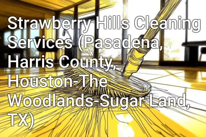 Strawberry Hills Cleaning Services (Pasadena, Harris County, Houston-The Woodlands-Sugar Land, TX)