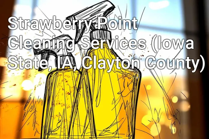 Strawberry Point Cleaning Services (Iowa State, IA, Clayton County)