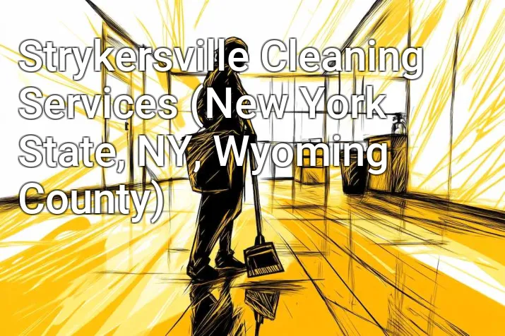 Strykersville Cleaning Services (New York State, NY, Wyoming County)