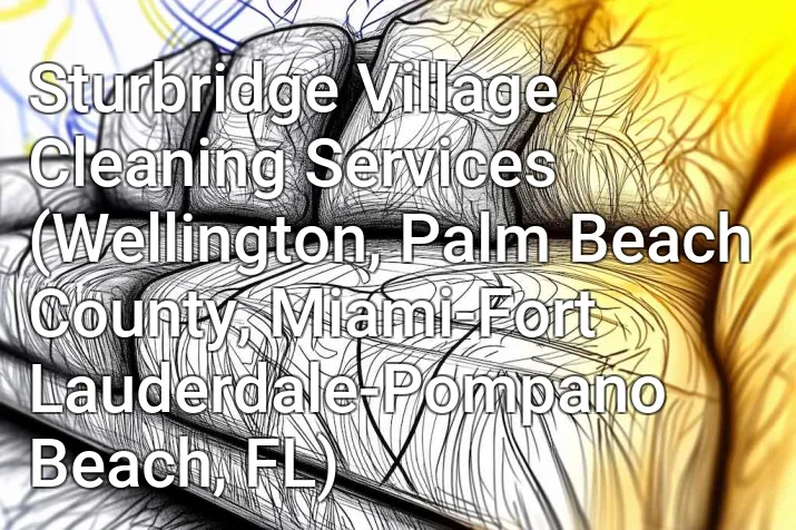 Sturbridge Village Cleaning Services (Wellington, Palm Beach County, Miami-Fort Lauderdale-Pompano Beach, FL)