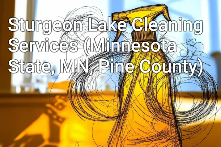 Sturgeon Lake Cleaning Services (Minnesota State, MN, Pine County)