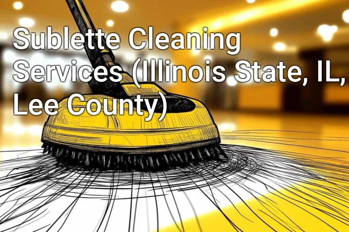 Sublette Cleaning Services (Illinois State, IL, Lee County)