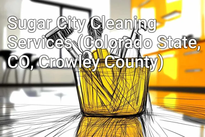 Sugar City Cleaning Services (Colorado State, CO, Crowley County)
