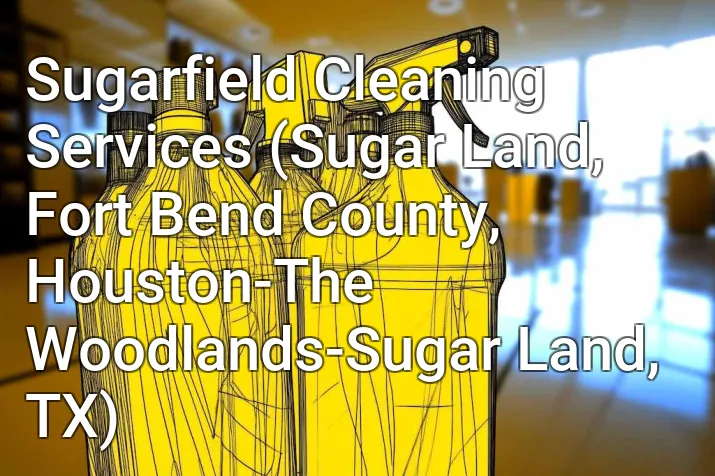 Sugarfield Cleaning Services (Sugar Land, Fort Bend County, Houston-The Woodlands-Sugar Land, TX)