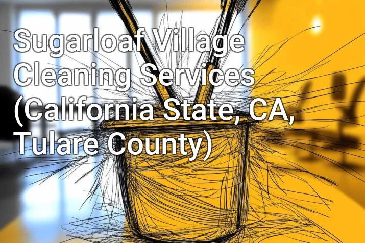 Sugarloaf Village Cleaning Services (California State, CA, Tulare County)