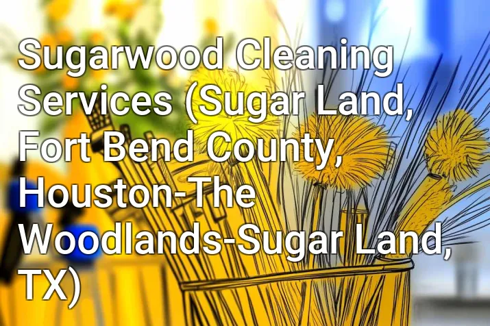 Sugarwood Cleaning Services (Sugar Land, Fort Bend County, Houston-The Woodlands-Sugar Land, TX)