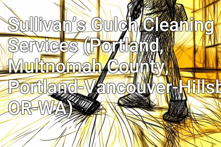 Sullivan’s Gulch Cleaning Services (Portland, Multnomah County, Portland-Vancouver-Hillsboro, OR-WA)