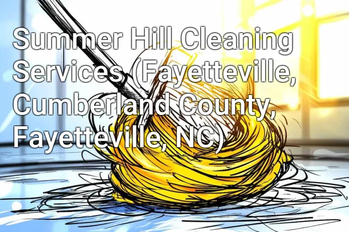 Summer Hill Cleaning Services (Fayetteville, Cumberland County, Fayetteville, NC)