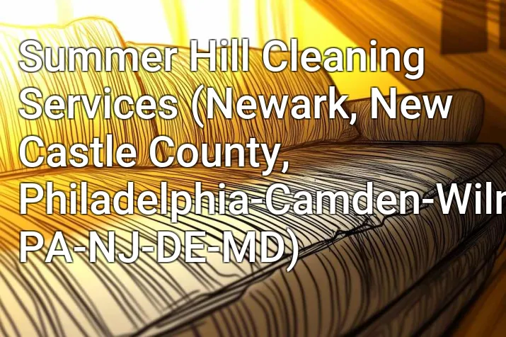 Summer Hill Cleaning Services (Newark, New Castle County, Philadelphia-Camden-Wilmington, PA-NJ-DE-MD)
