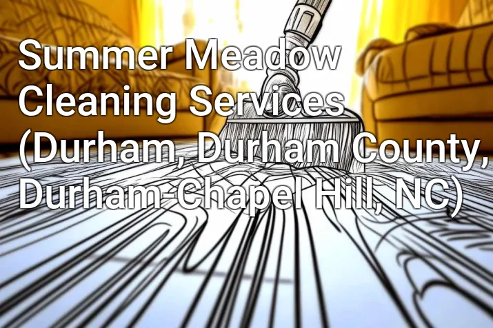 Summer Meadow Cleaning Services (Durham, Durham County, Durham-Chapel Hill, NC)