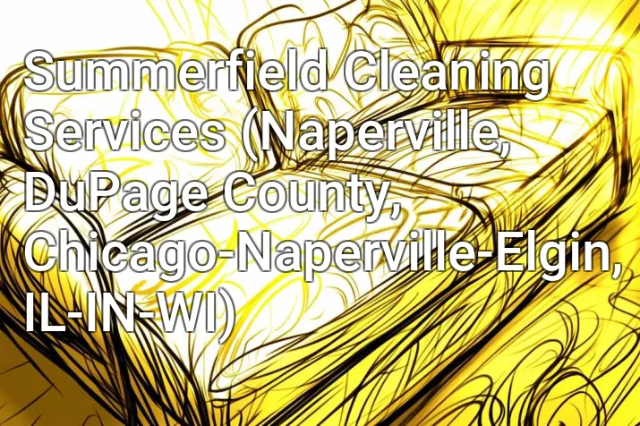 Summerfield Cleaning Services (Naperville, DuPage County, Chicago-Naperville-Elgin, IL-IN-WI)