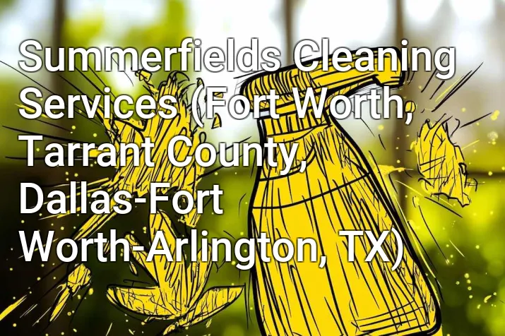 Summerfields Cleaning Services (Fort Worth, Tarrant County, Dallas-Fort Worth-Arlington, TX)