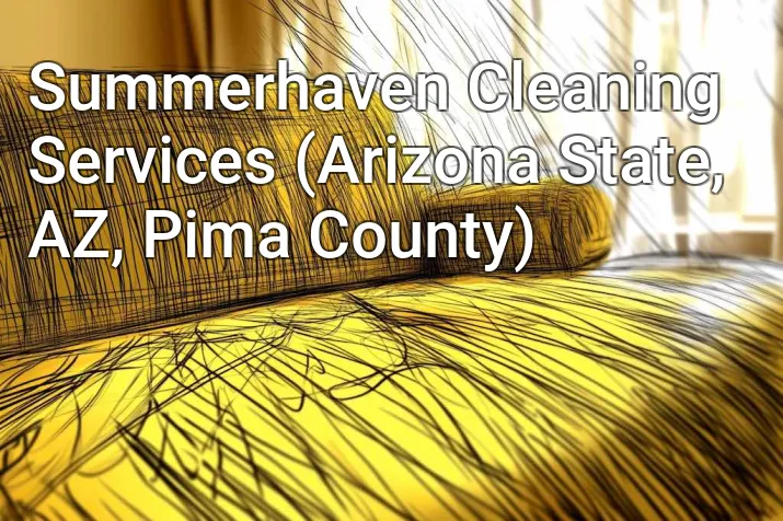 Summerhaven Cleaning Services (Arizona State, AZ, Pima County)