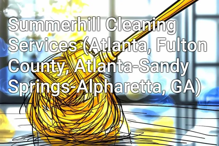 Summerhill Cleaning Services (Atlanta, Fulton County, Atlanta-Sandy Springs-Alpharetta, GA)