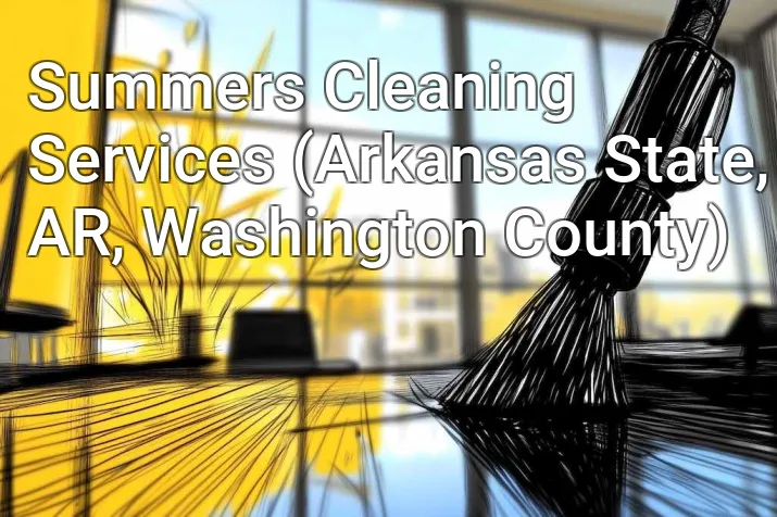 Summers Cleaning Services (Arkansas State, AR, Washington County)