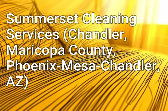 Summerset Cleaning Services (Chandler, Maricopa County, Phoenix-Mesa-Chandler, AZ)