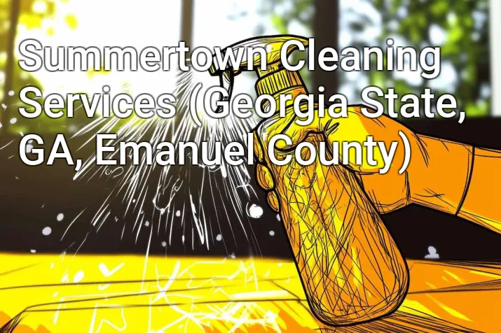 Summertown Cleaning Services (Georgia State, GA, Emanuel County)