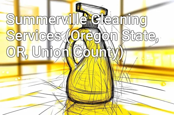 Summerville Cleaning Services (Oregon State, OR, Union County)